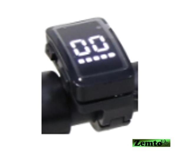 Faltrad Elektrofahrrad Mini, 6 Gang, 360 WH, grau